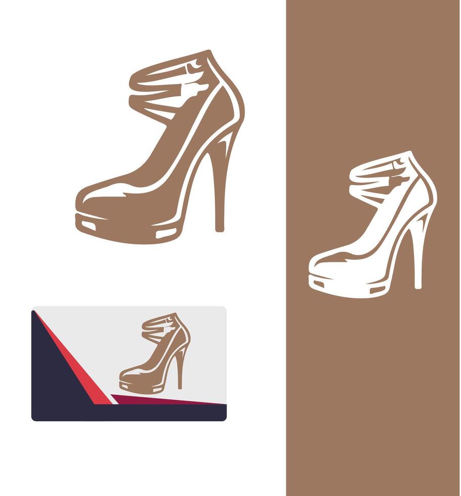 High Step Heels Logo vector