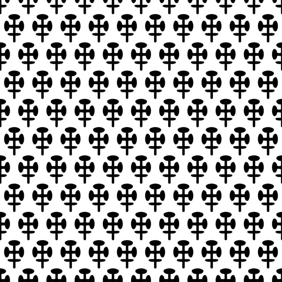 Textile fabric border motif pattern for a geometric oriental seamless pattern vector