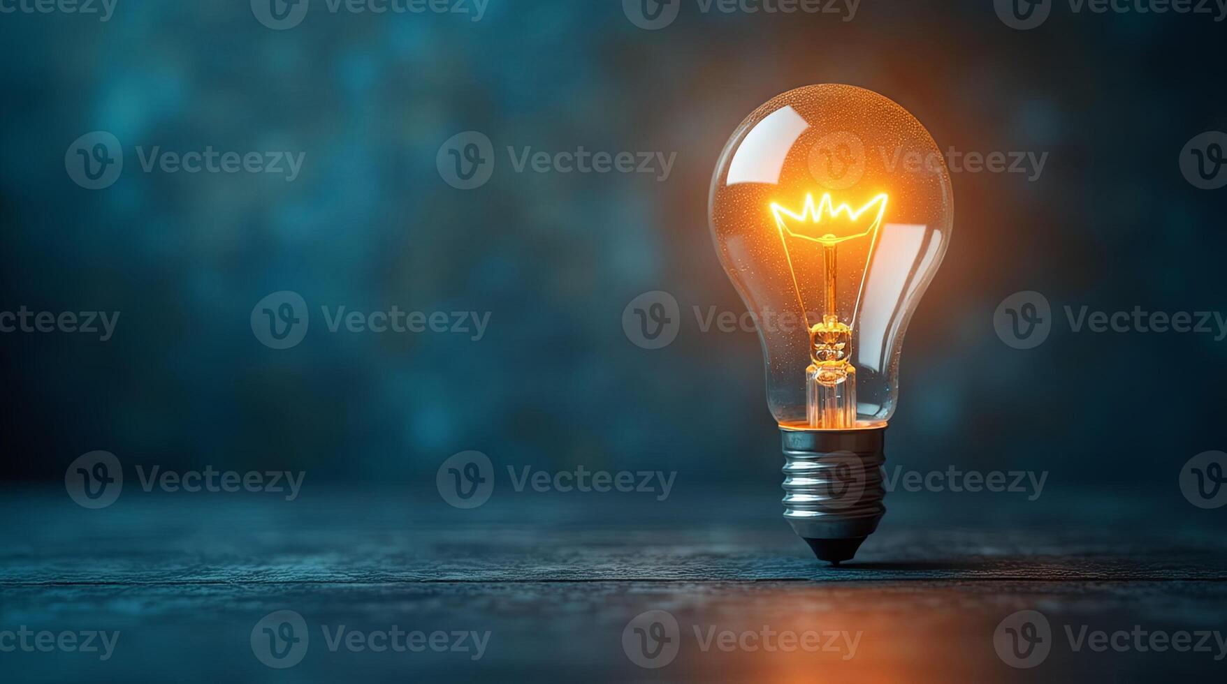 Management Strategy Concept With Light Bulb photo