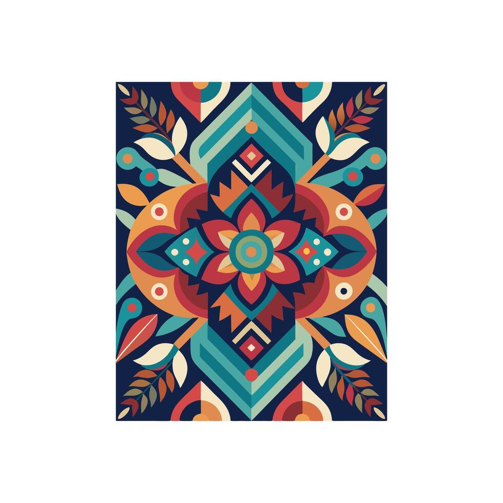 Geometric Flow Modern Background Patterns in Illustration Design vector