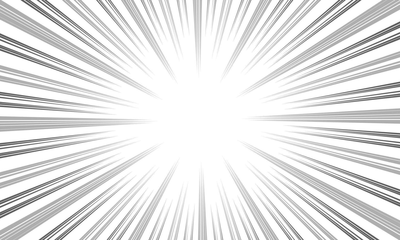 manga speed line background, vector