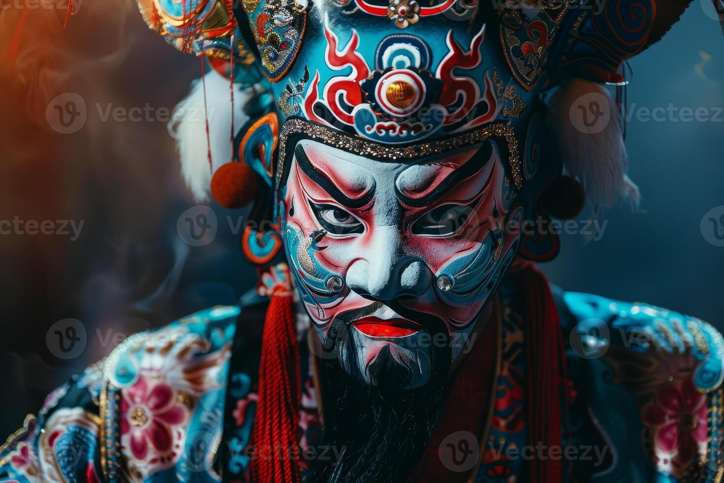 A man in a traditional chinese costume photo