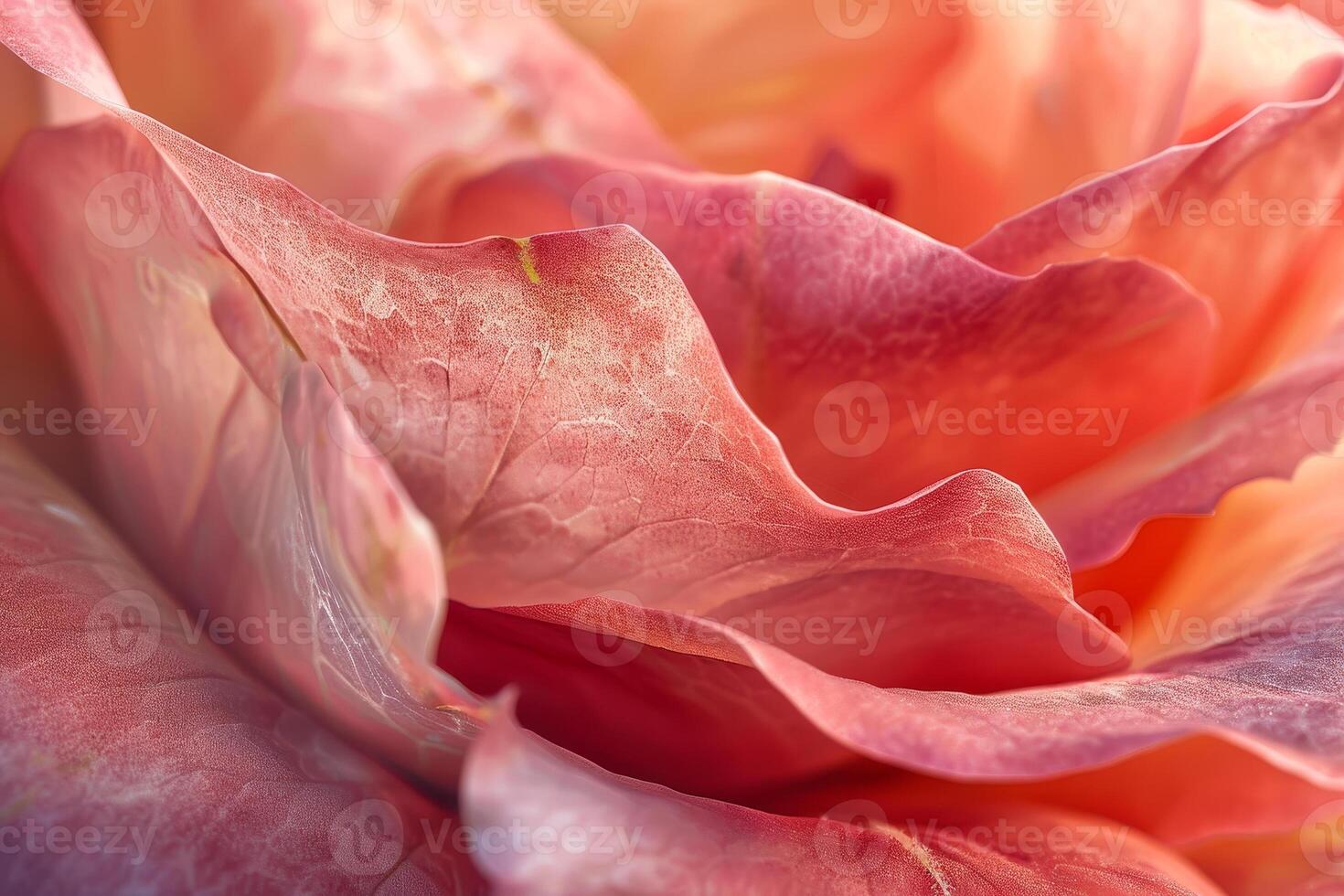 A close up of a pink rose with a red center photo