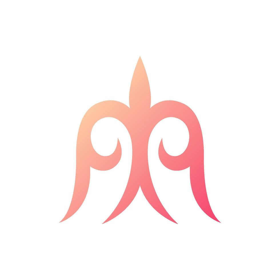 Abstract decorative kyrgyz ethnic ornament. vector