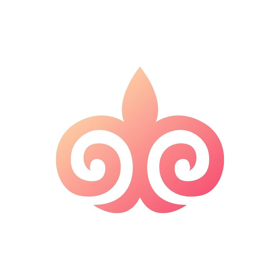 ethnic decorative ornament from Kyrgyzstan vector