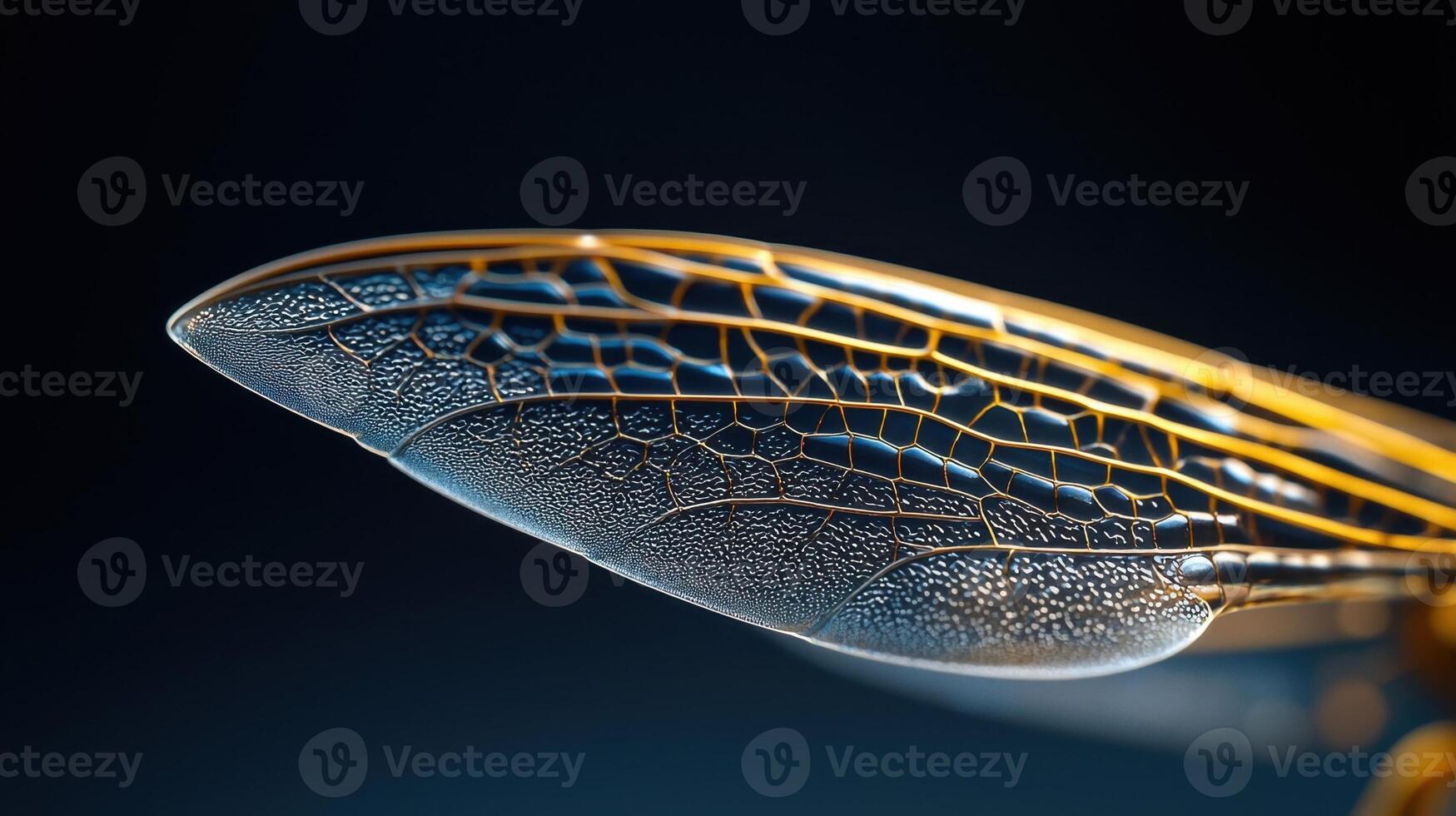 A close up of a dragonfly's wing photo