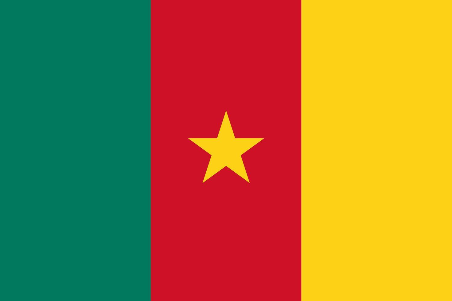 Flag of Cameroon vector