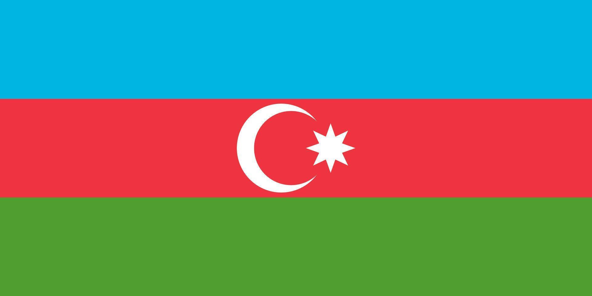 Flag of Azerbaijan vector
