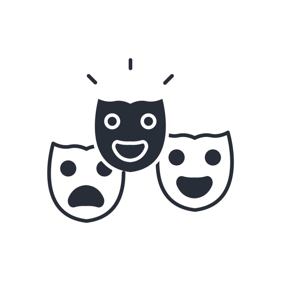 theatre icon. Editable stroke.linear style sign for use web design,logo.Symbol illustration. vector