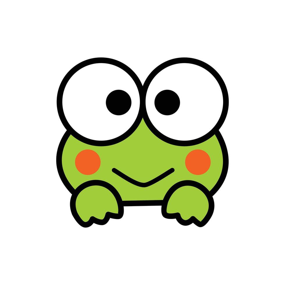 Keropi the Little Frog vector