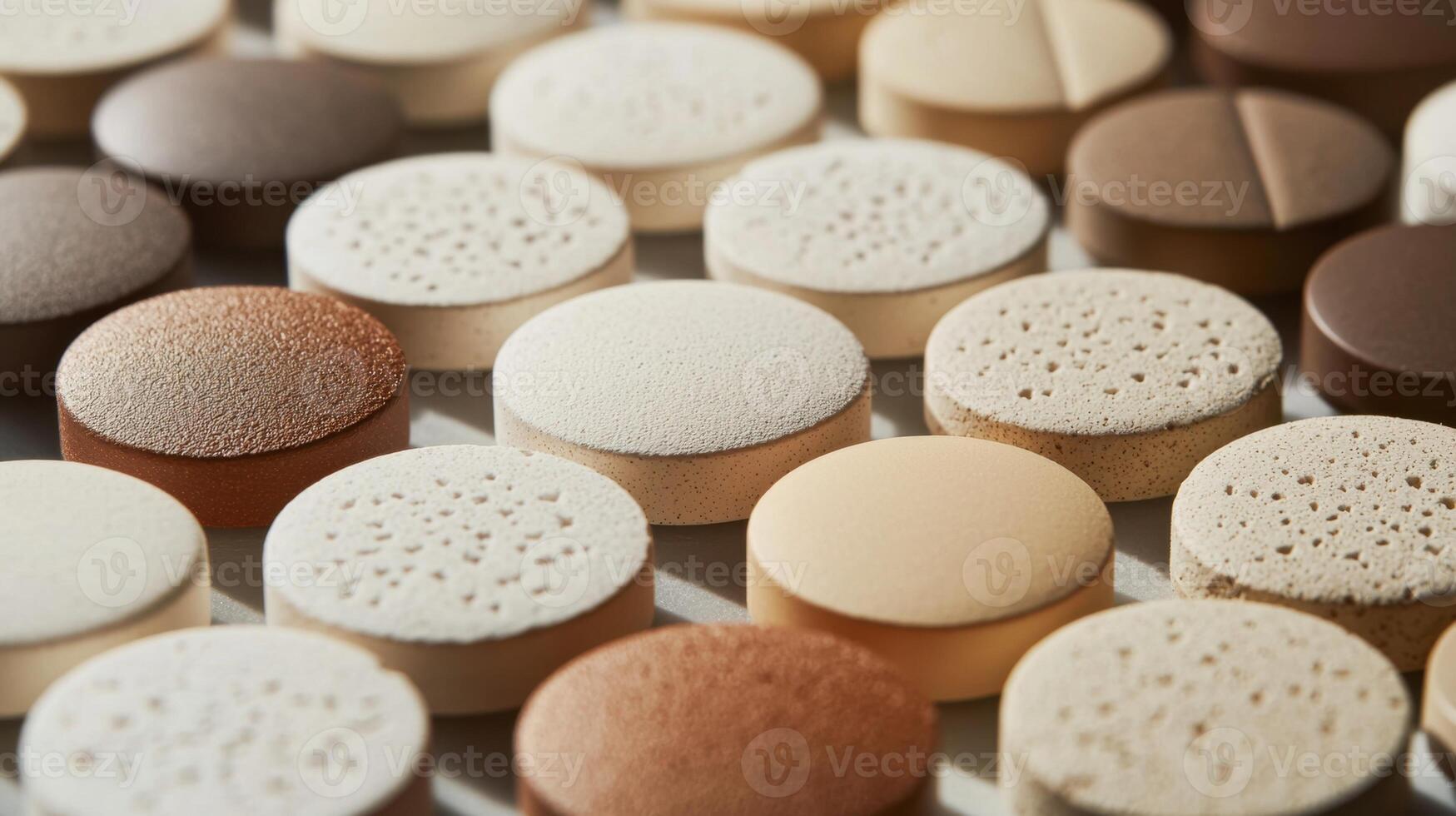 A close up of a variety of pills photo