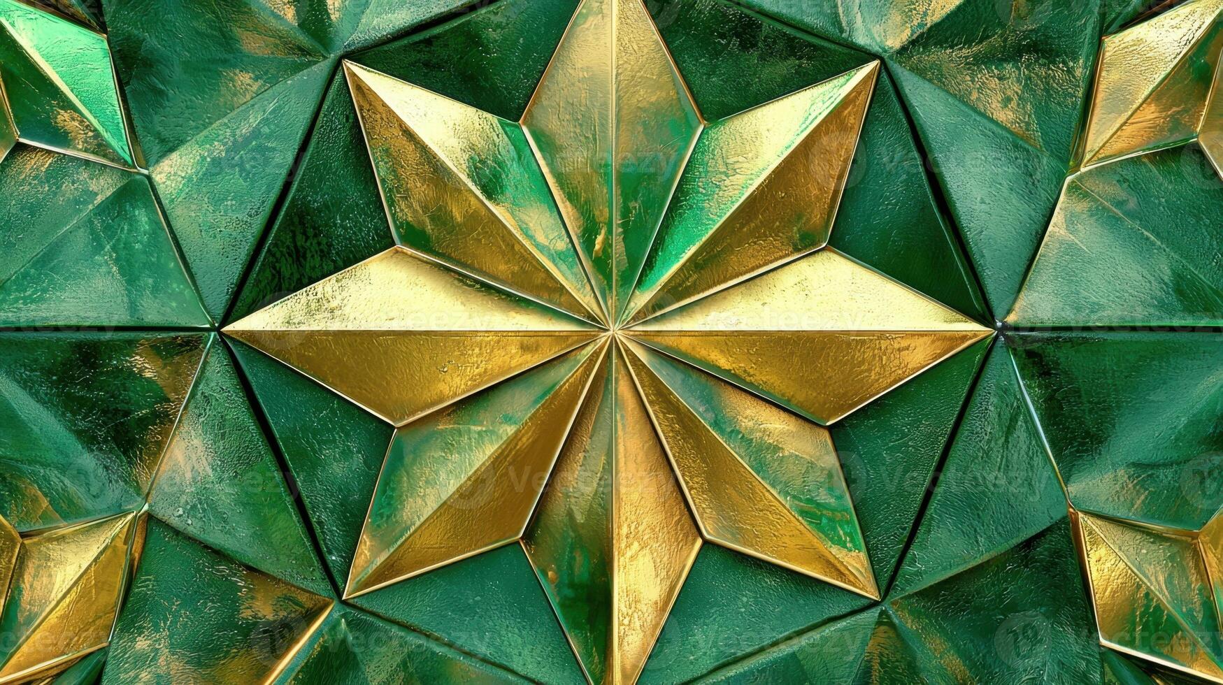 Golden star pattern wallpaper photo