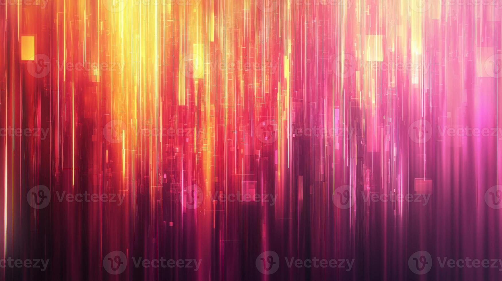 Colorful vertical streaks blend together in hues of pink, orange, and yellow, creating a mesmerizing abstract visual that radiates warmth and energy photo
