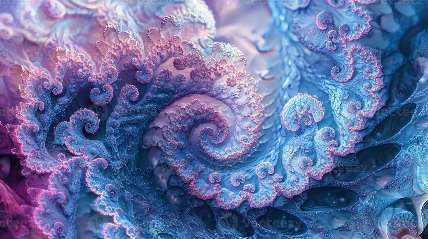 A computer generated image of a spiral pattern photo