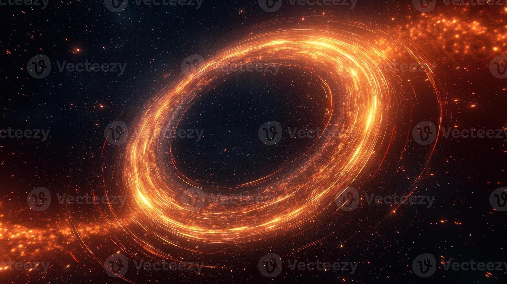 An image of a black hole in space photo