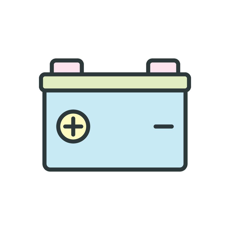 Car Power Unit icon vector