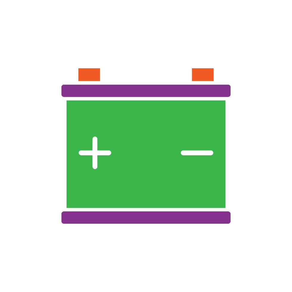 Auto Battery icon design templates simple and modern vector