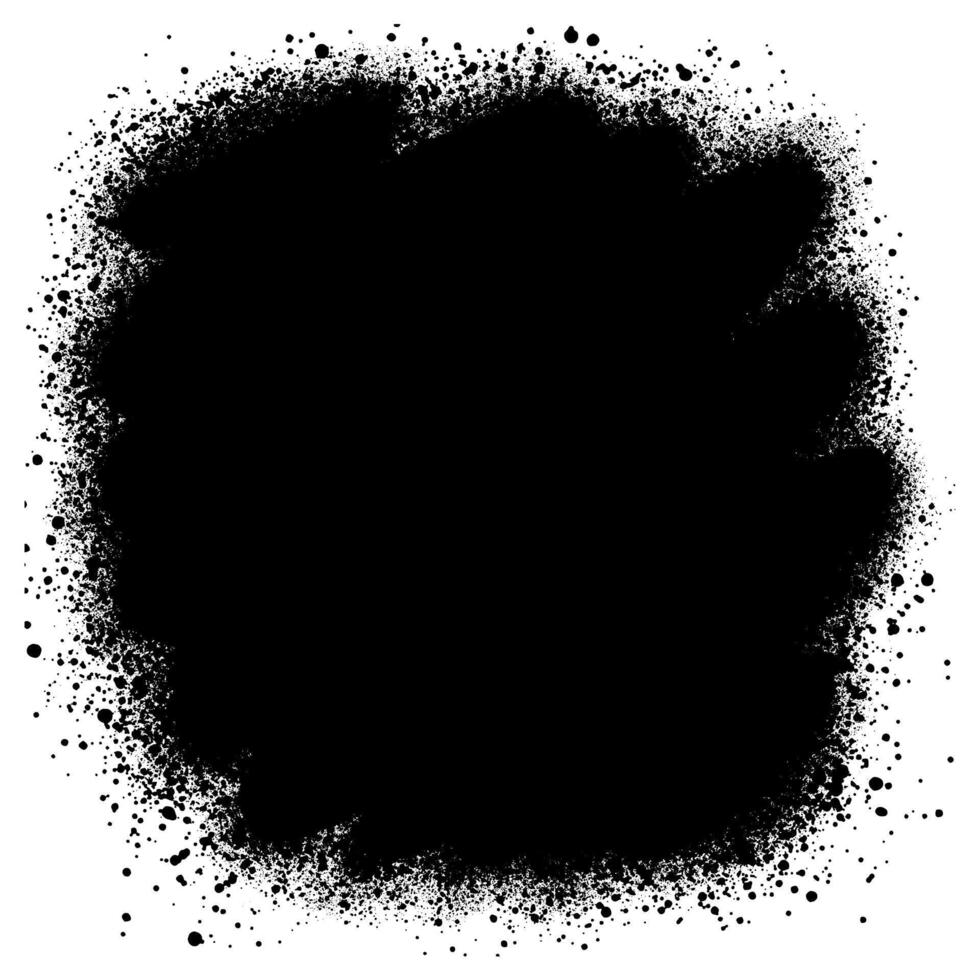 graffiti spray banners. spray paint shapes with Lines and Droplets Black ink splashes. vector