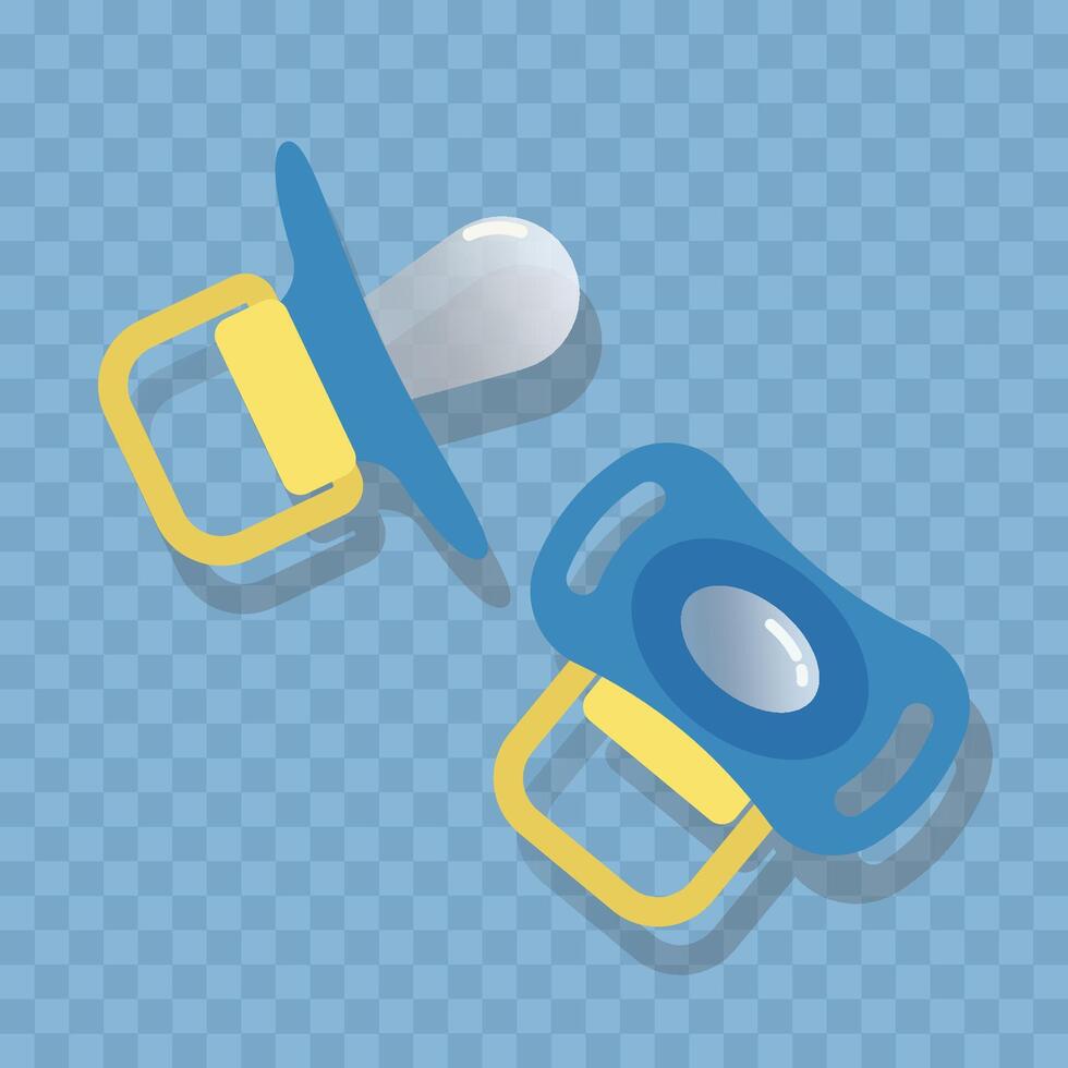 Baby pacifier image design vector