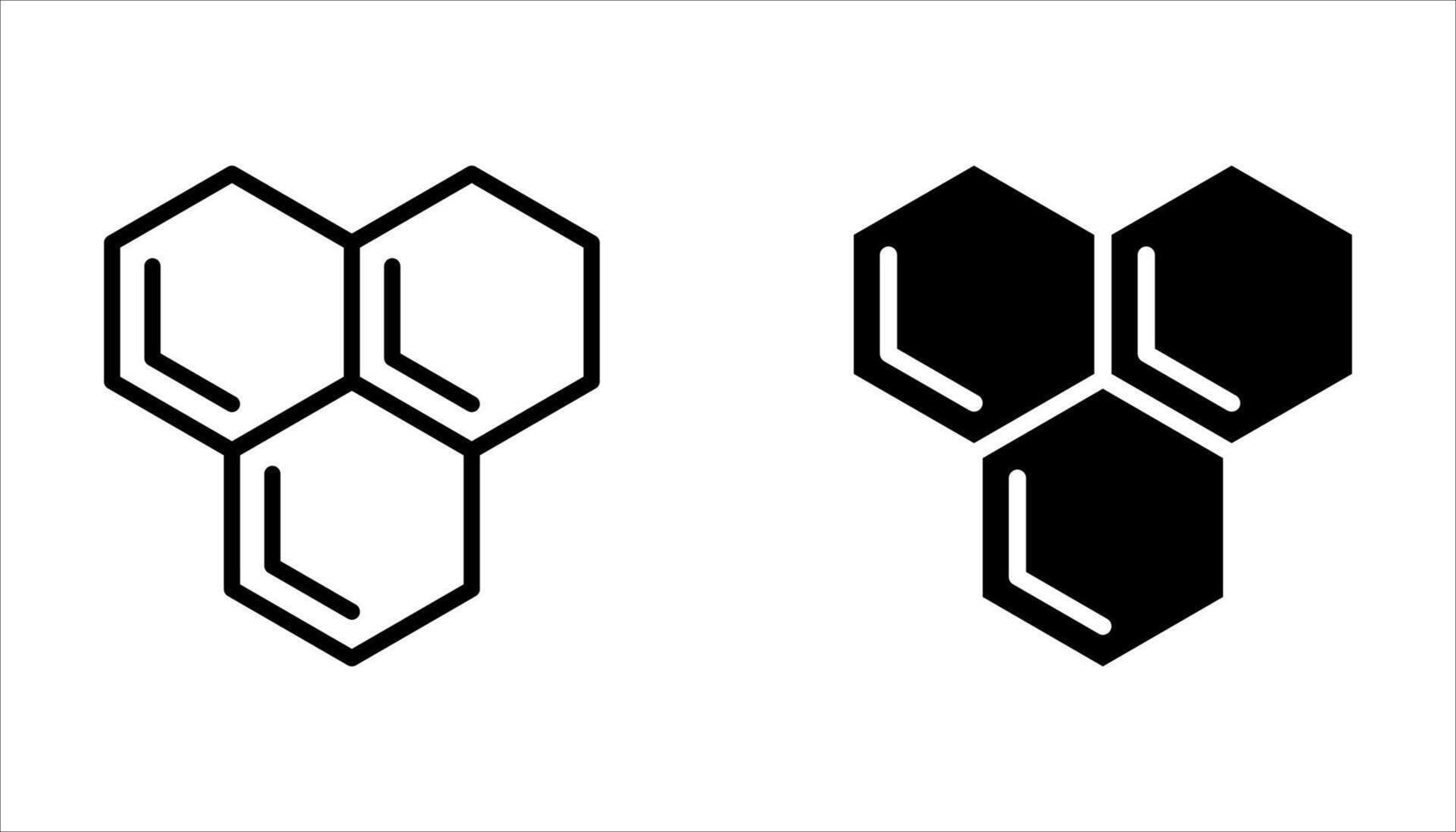 honey icon set on white vector