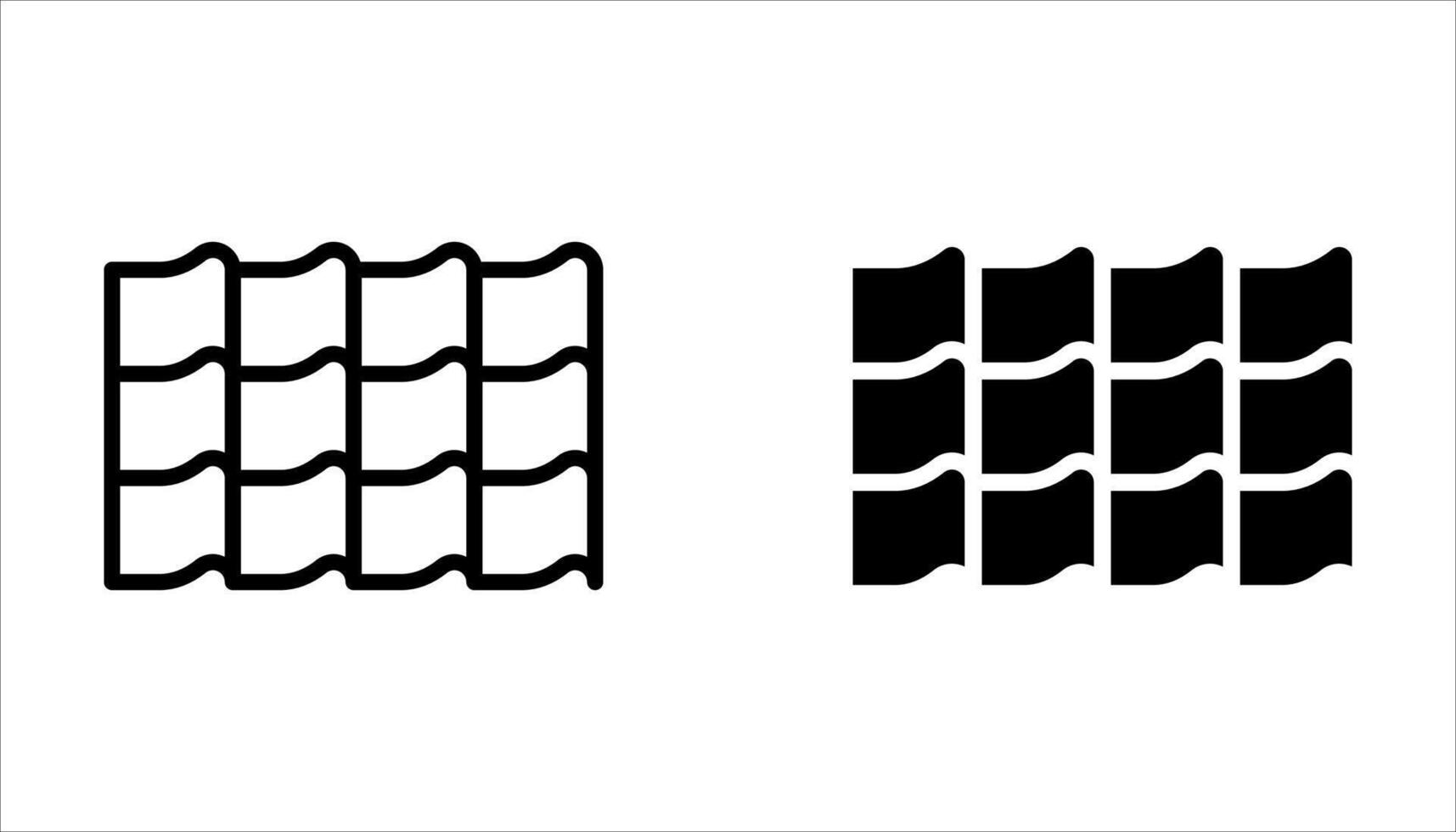 roof icon on white background vector
