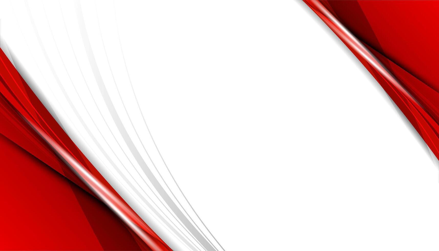 Abstract red and white background with space for text. vector