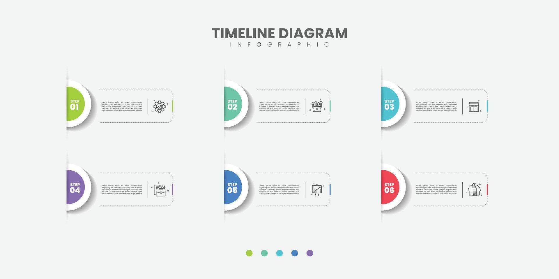 Infographic label design template with icons and 6 options or steps. Can be used for process diagram, presentations, workflow layout, banner, flow chart, info graph. vector