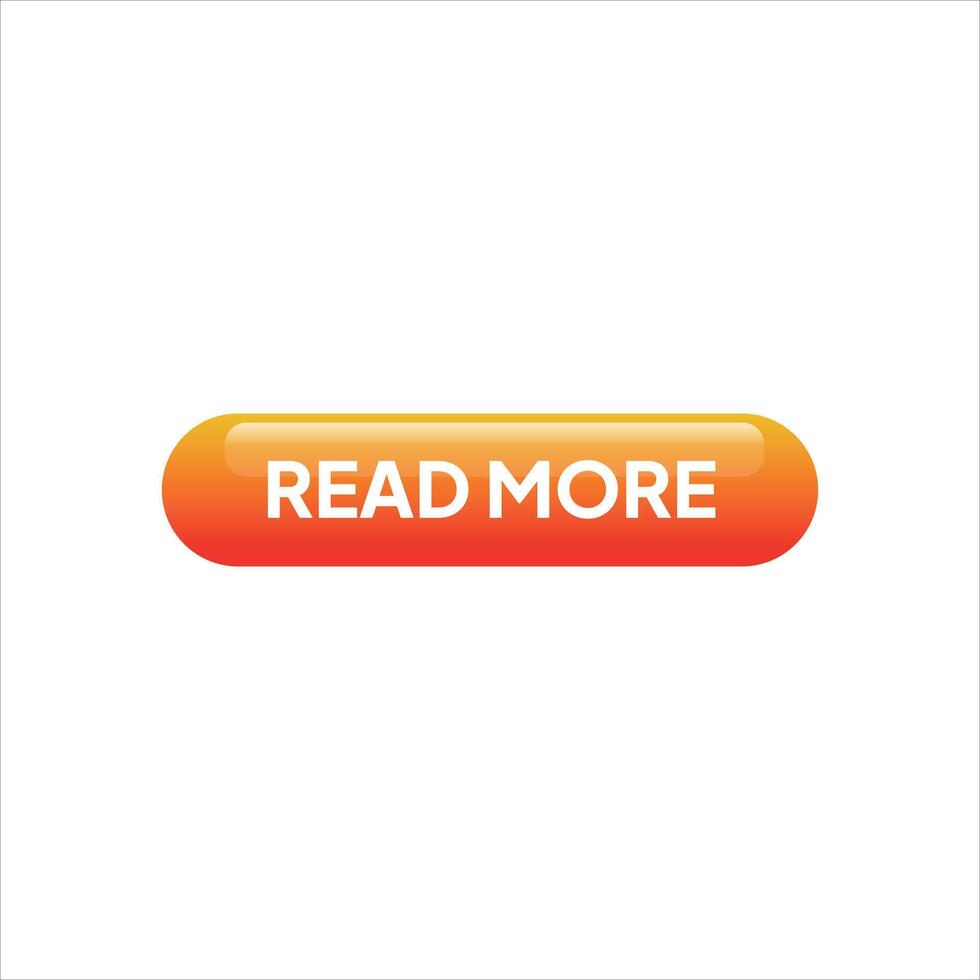 A button with the word read more on it vector