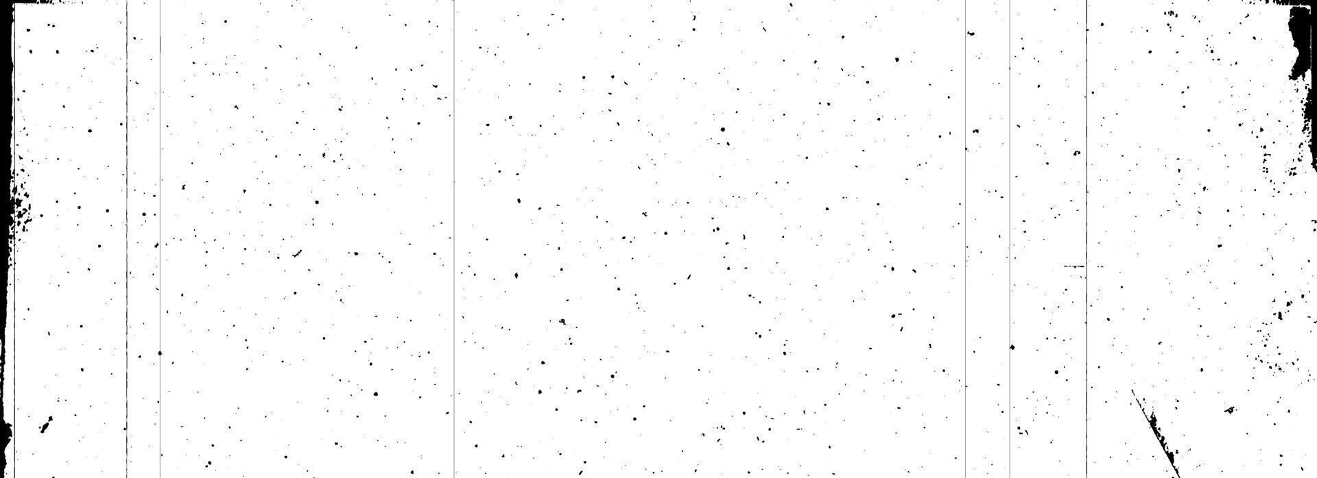 Scratched dusty old texture. Aged grain film overlay. Rough dirty dotted backdrop. Grainy grunge photo filter background. Black particles, fibers and flecks wallpaper. Damaged surface template vector
