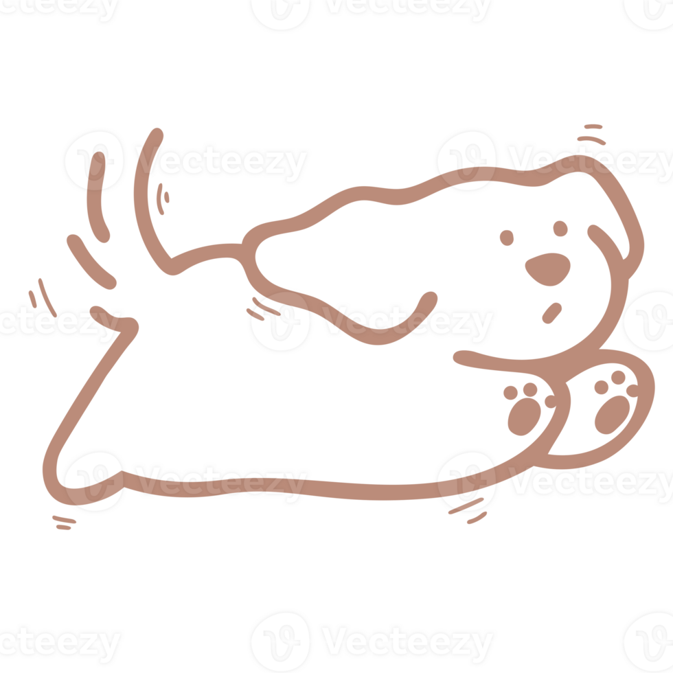 Decorations cute outline or tattoo ref a dog is lying on its back with its paws up png