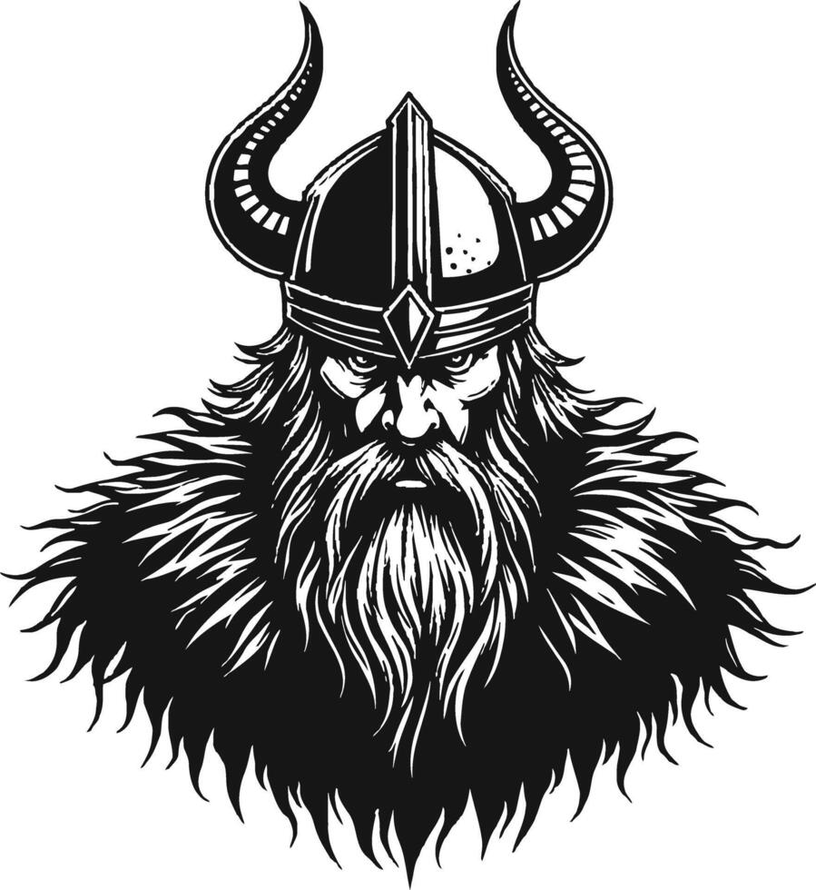 Viking Axe Illustration vector