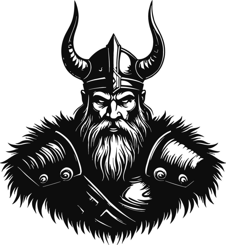 Viking Shield Art vector