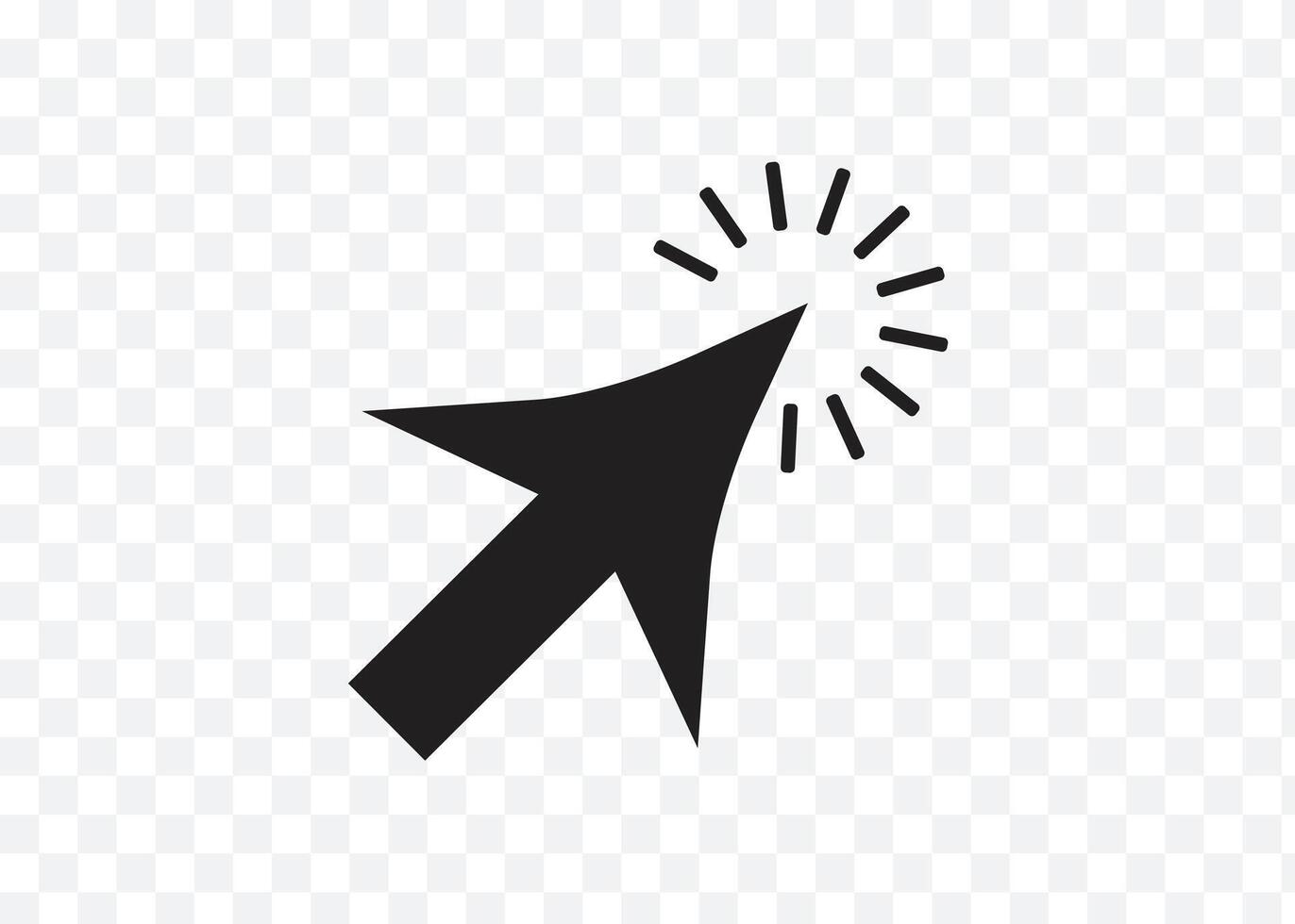 Click Here Cursor Icon vector