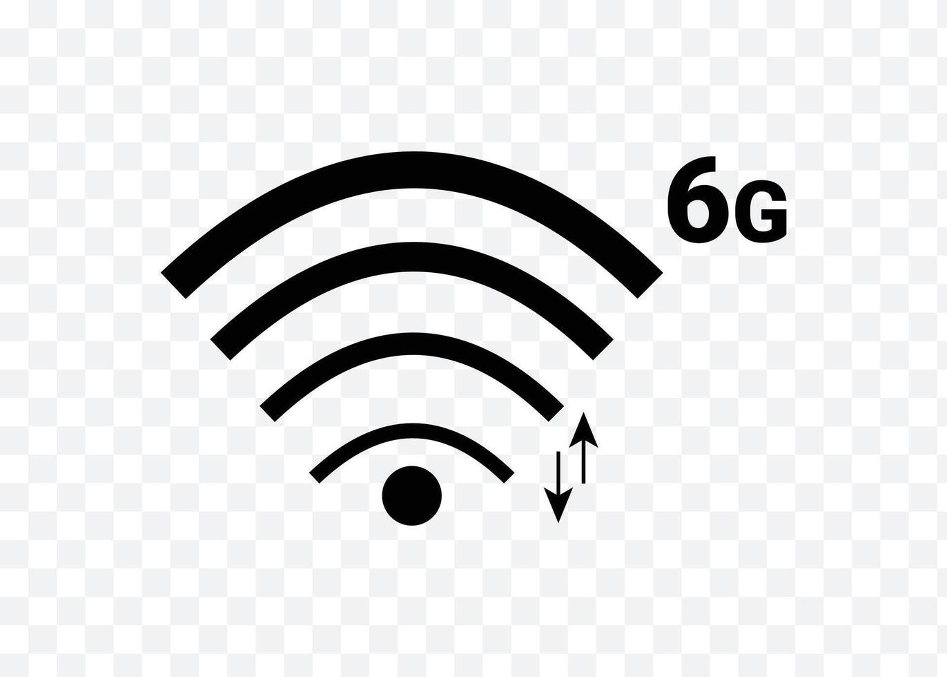 6G LTE Wireless Network Signal vector