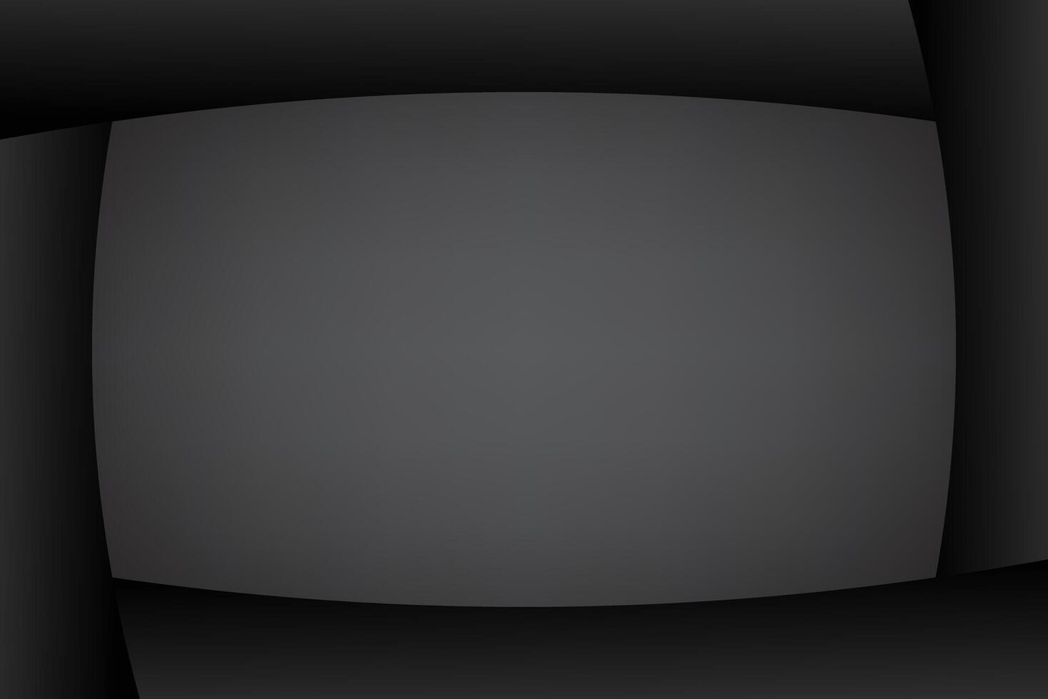 Abstract background black and white gradient and shape layers effect banner. vector