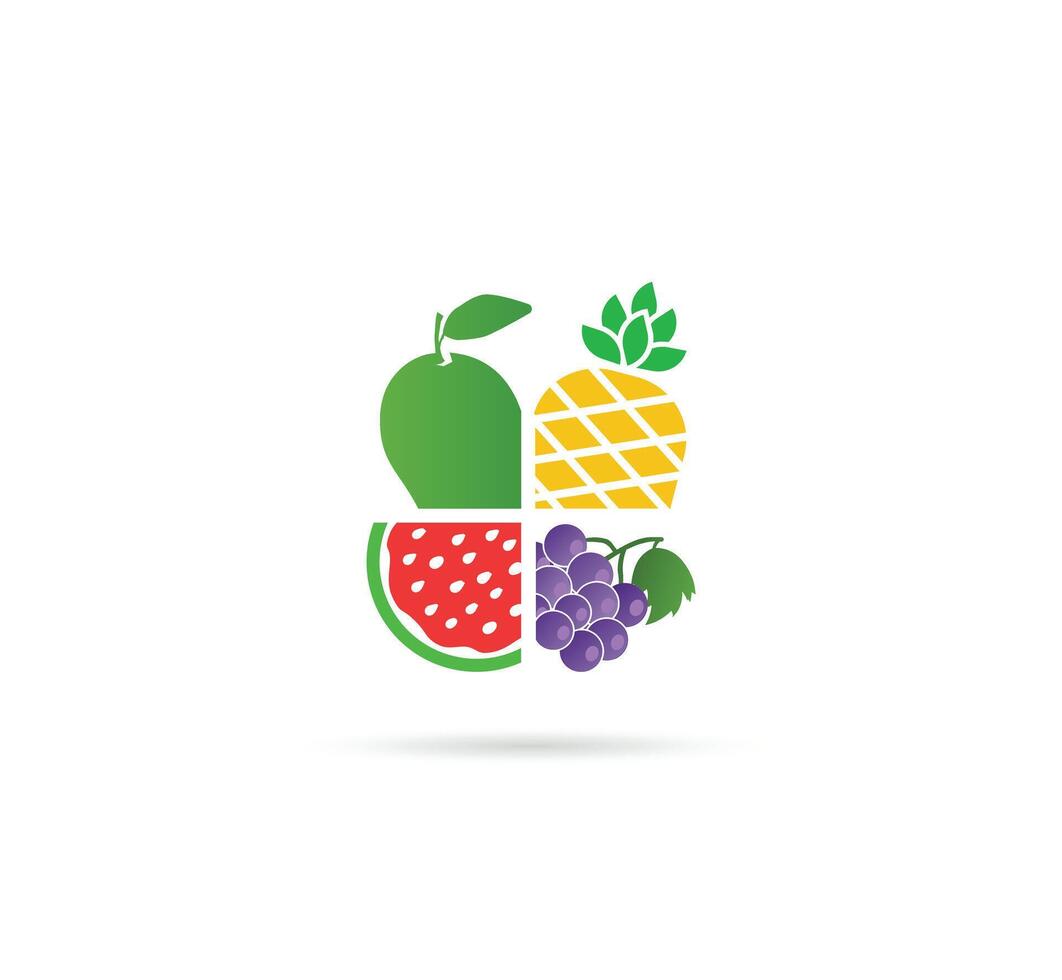 Fruits vectors design