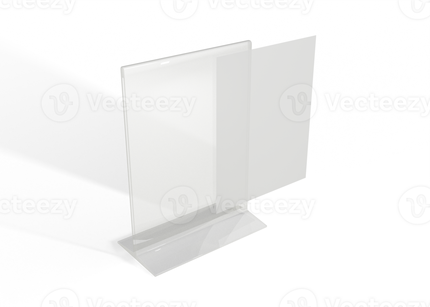 Clean Flyer Stand for Branding png