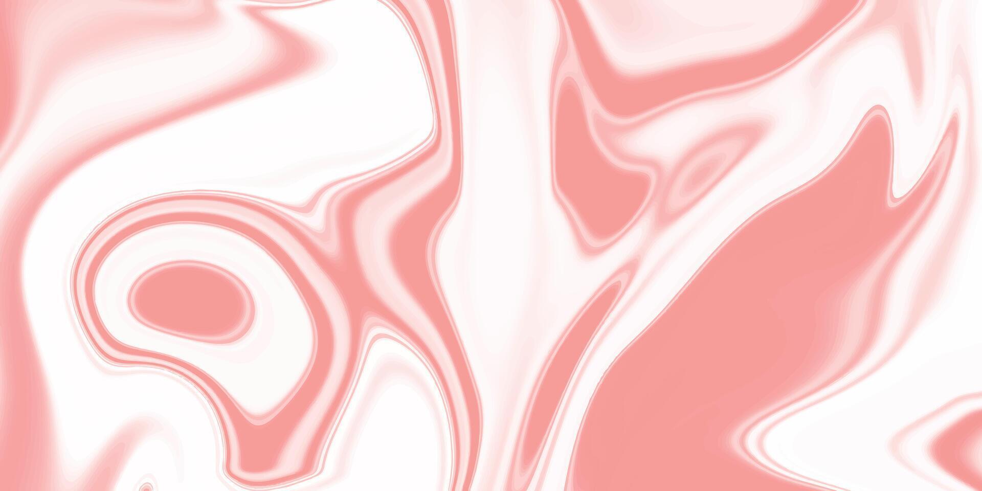 Marble Swirl Pattern in Pastel Pink Tones vector