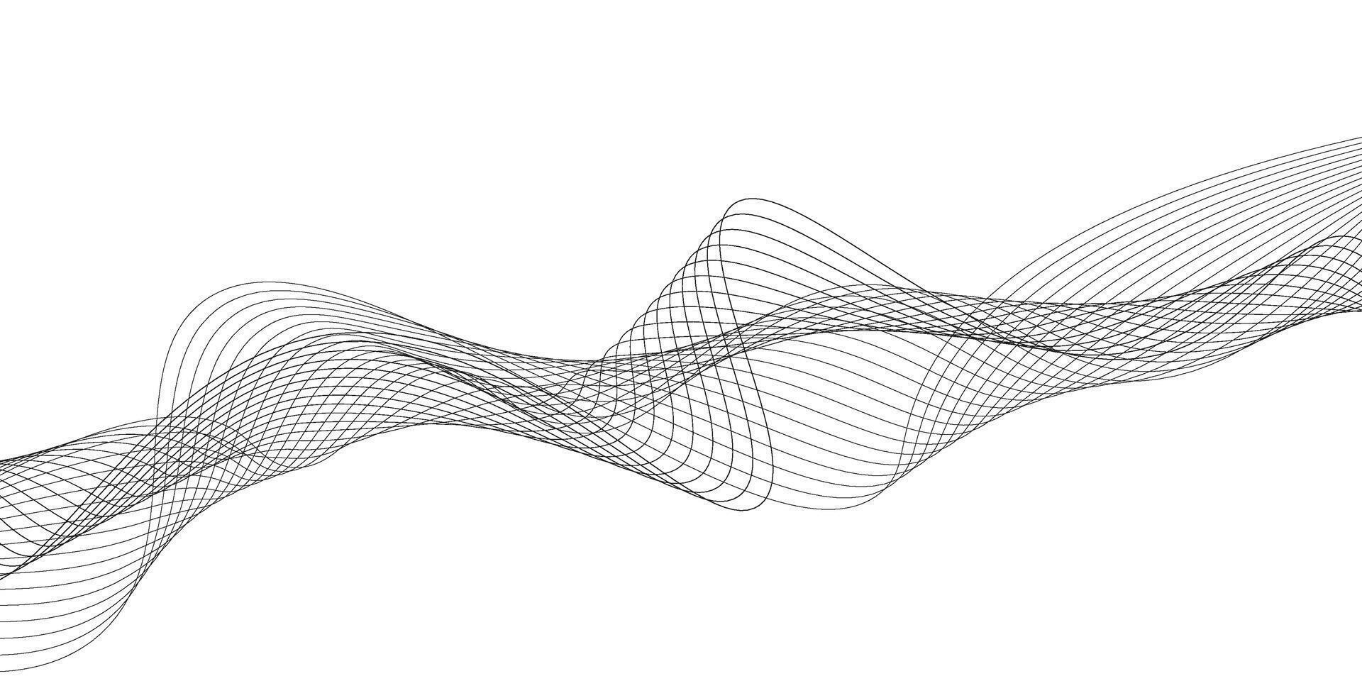 Black and White Minimalist Design vector