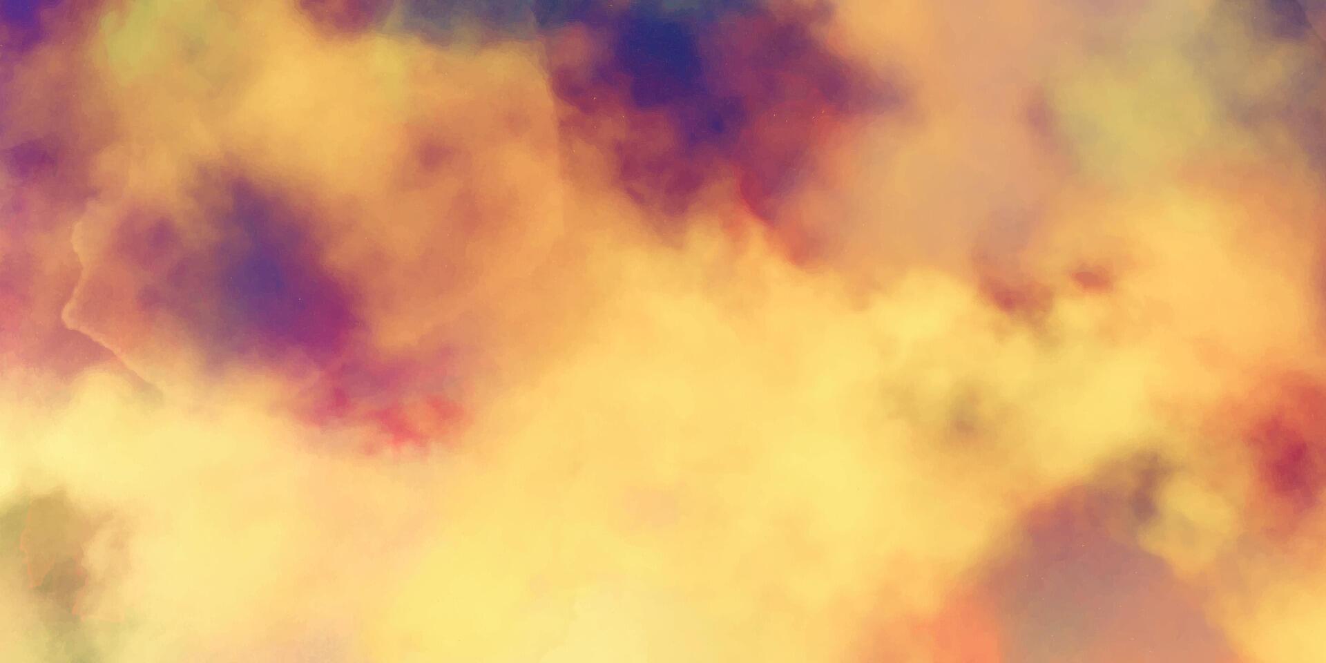 Warm and Cool Blended Artistic Design vector