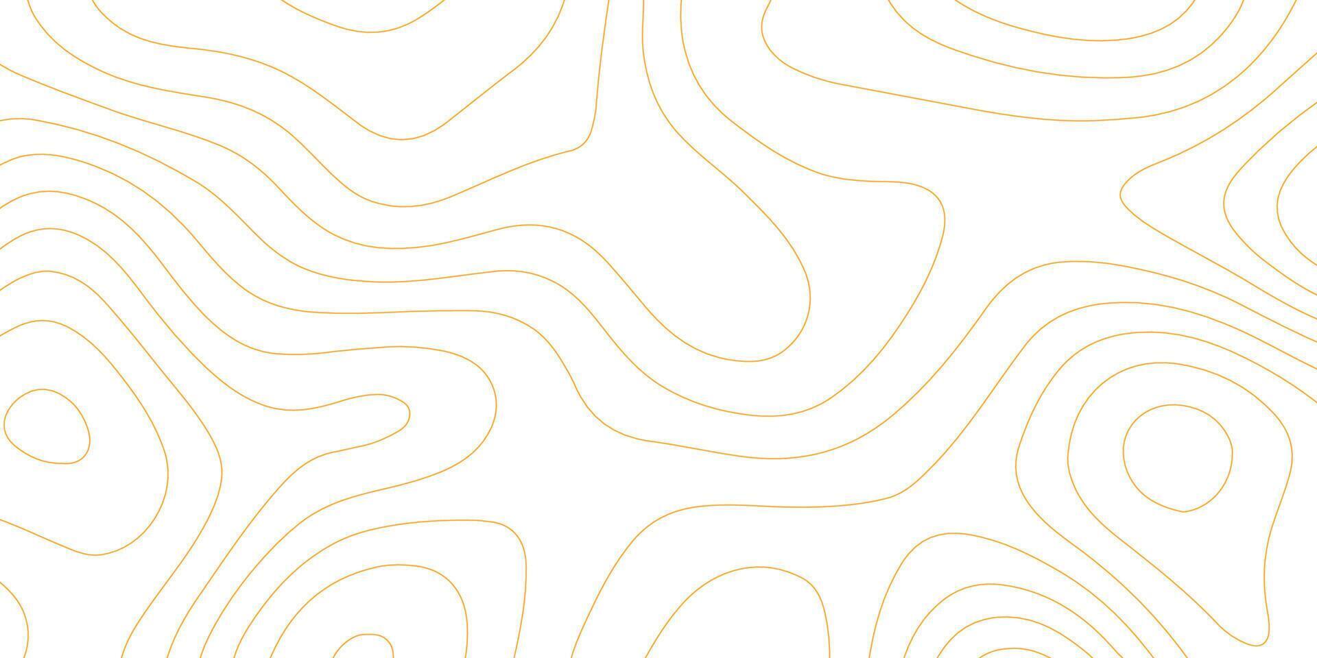 Golden Topographic Contour Line Background vector