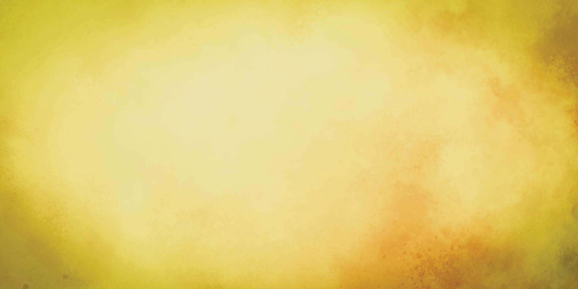 Warm Yellow Grunge Texture Background vector