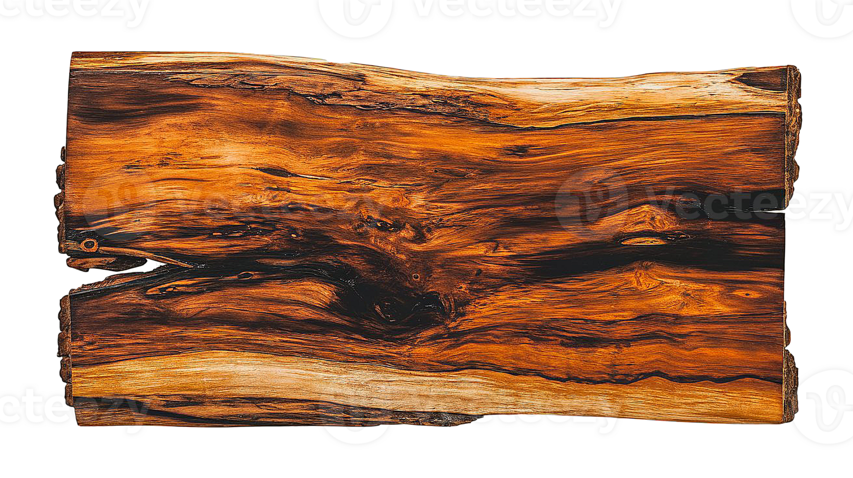 Natural wood texture isolated for furniture or decorative artistic wood designs png