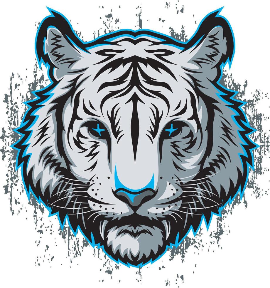 Tiger Mascot Logo Ilustration vector