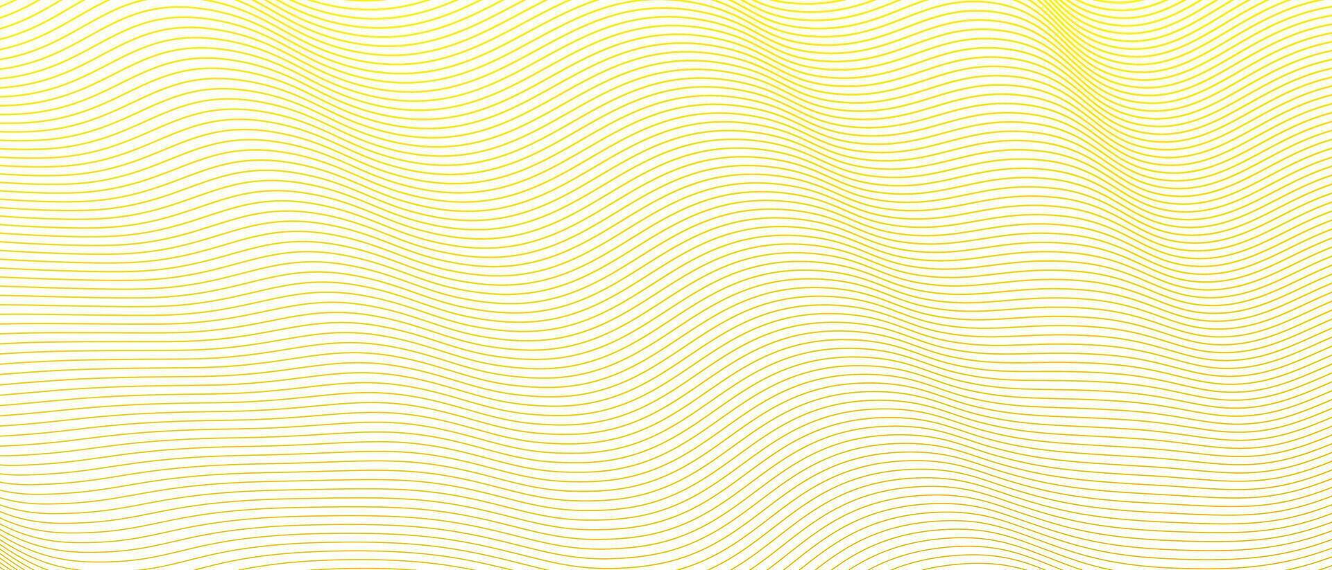 vibrant and dynamic abstract wave illustration featuring flowing yellow lines against a light background vector