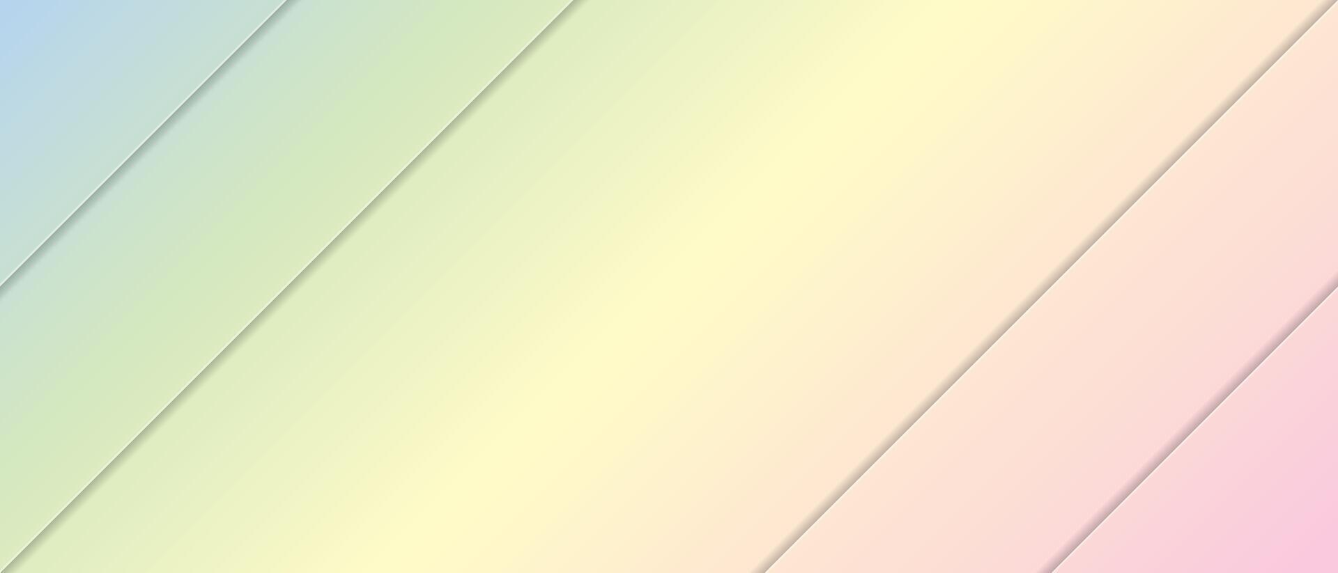 Soft and smooth illustration of a pastel gradient background with diagonal lines vector