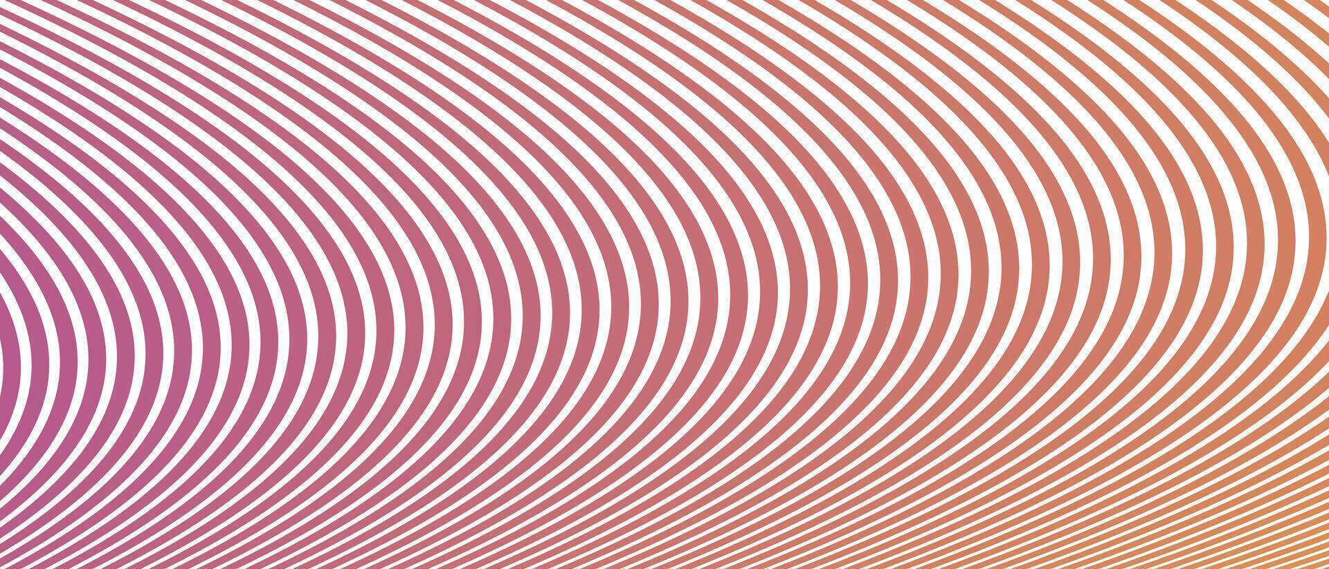 dynamic abstract wave illustration concentric lines flowing against a gradient background vector