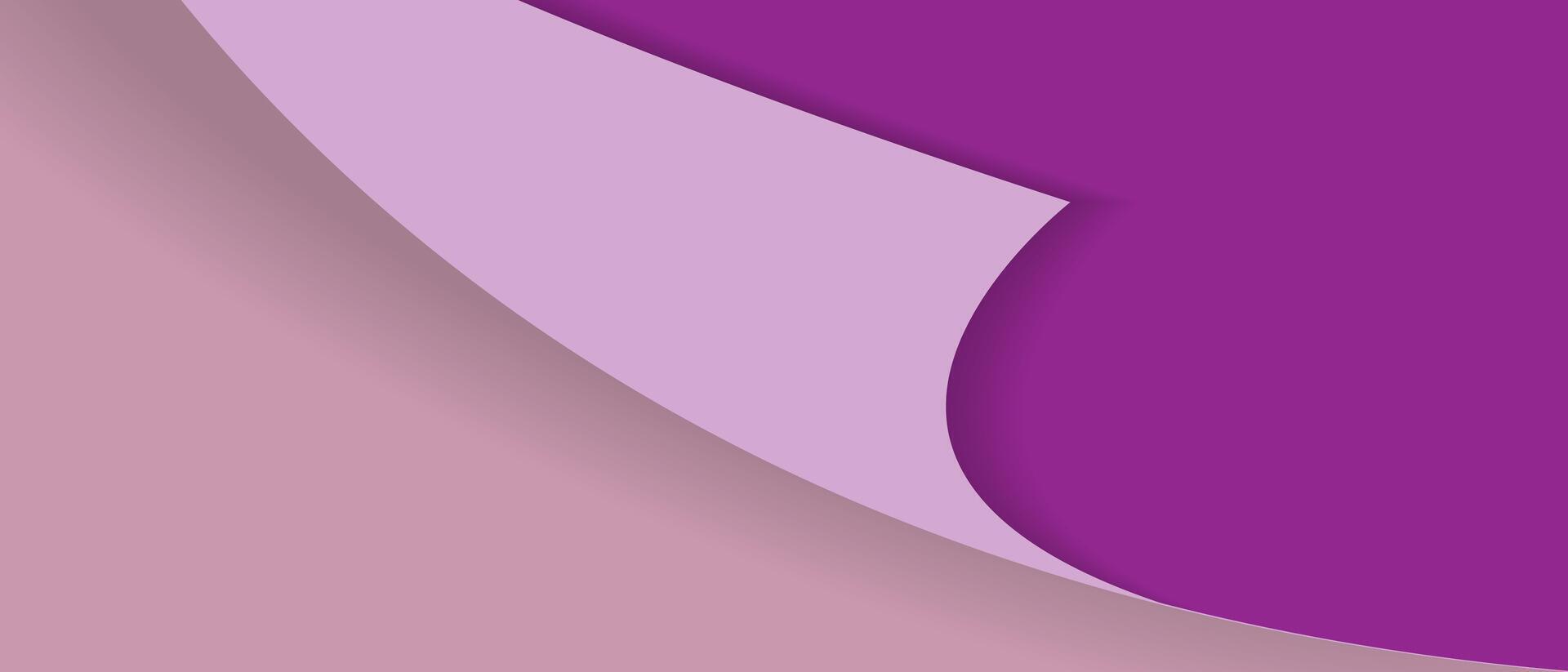 purple gradient folded paper effect illustration background vector