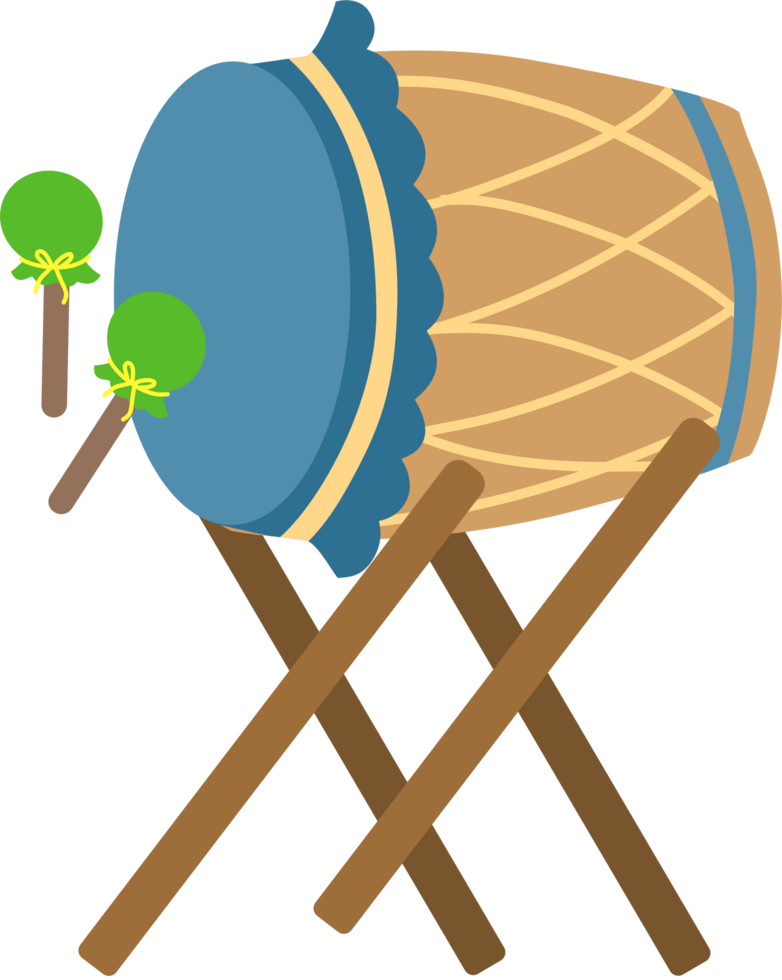 Bedug Traditional Instrument png
