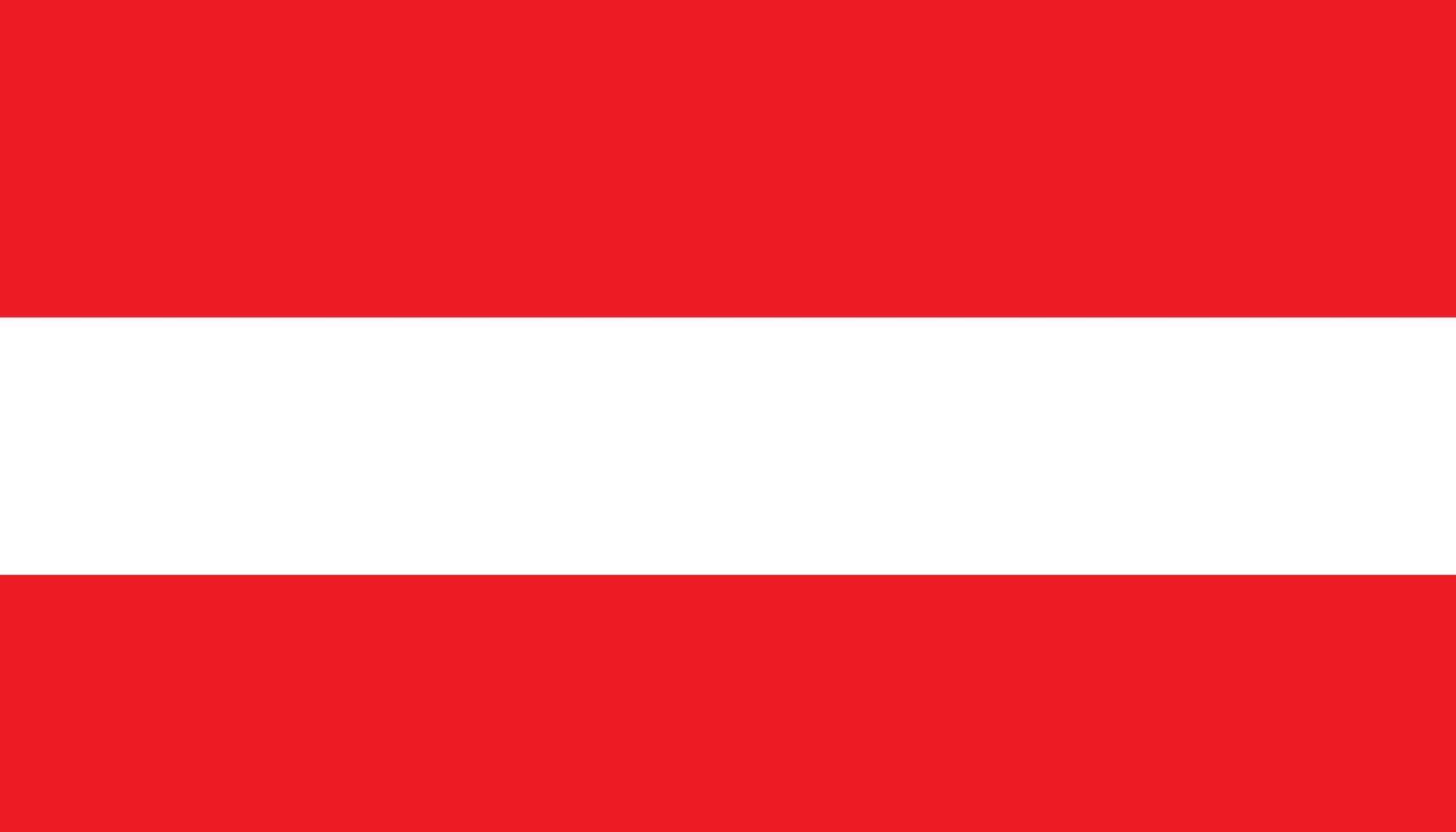 Austria flag design illustration vector
